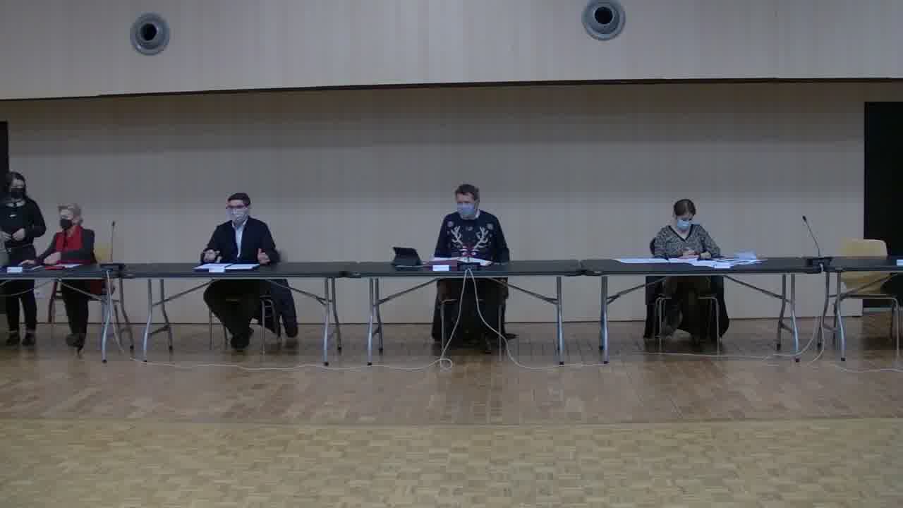 Début du conseil municipal